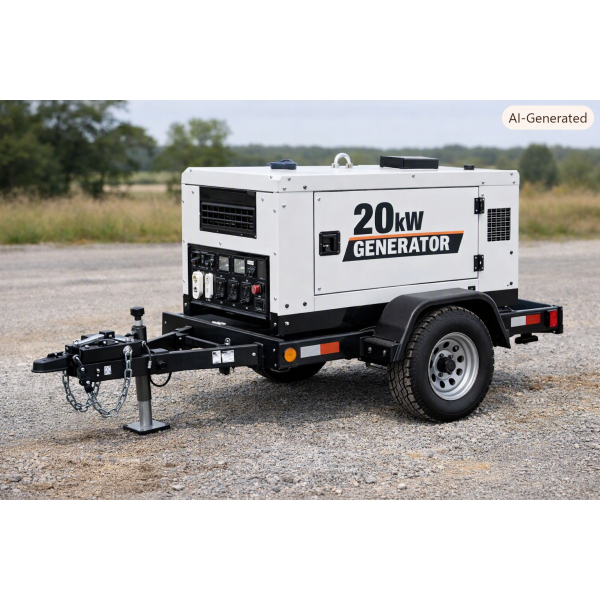 Tow Behind Generator 20 KW