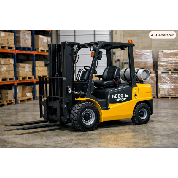Warehouse Forklift 5000 lbs. - Gas